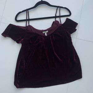 JOIE VELVET TOP